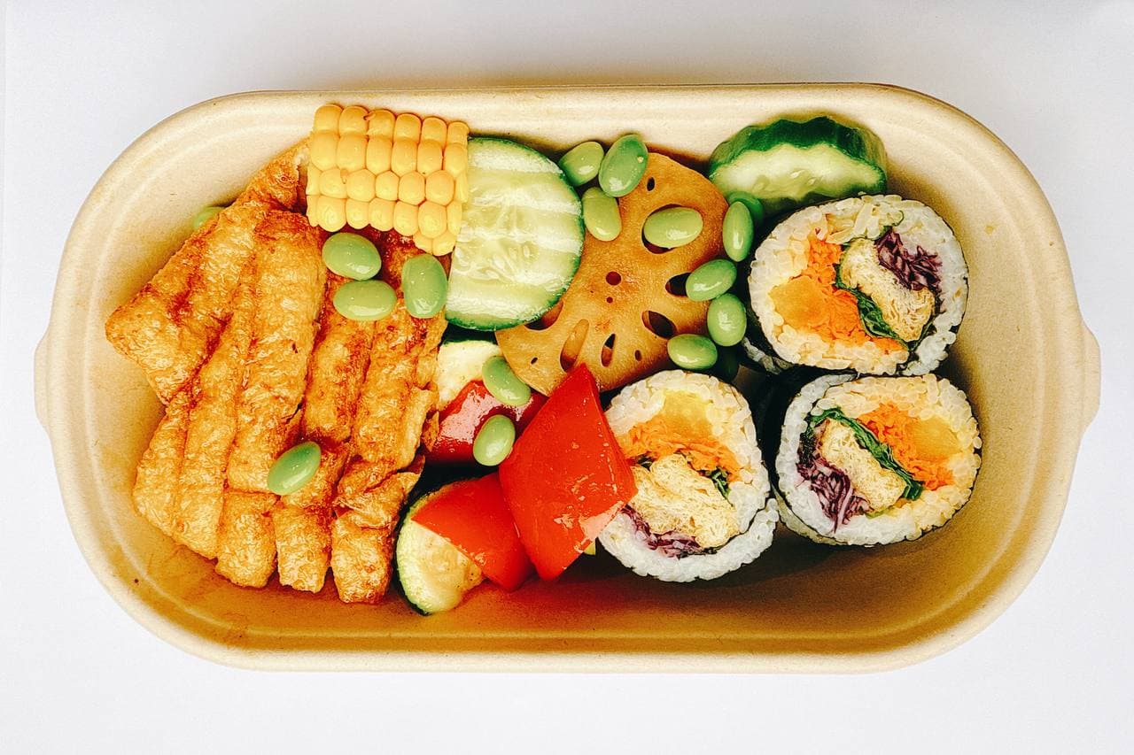 Korean Veggie Kimbap
